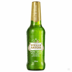 CERVEJA STELLA ARTOIS PURE GOLD LONG NECK 330ML