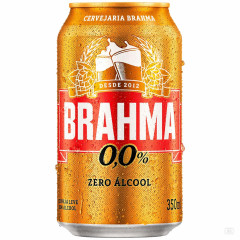 CERVEJA BRAHMA CHOPP ZERO ÁLCOOL LATA 350ML