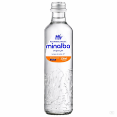 AGUA MINERAL MINALBA PREMIUM COM GÁS 300ML