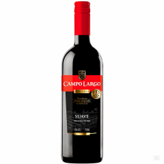 VINHO CAMPO LARGO TINTO SUAVE 750ML