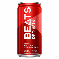 SKOL BEATS RED MIX LATA 269ML