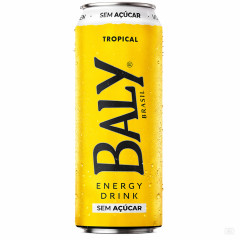ENERGÉTICO BALY TROPICAL SEM AÇÚCAR LATÃO 473ML