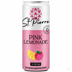 AGUA TÔNICA ST PIERRE PINK LEMONADE LATA 310ML