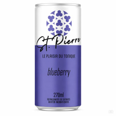 AGUA TONICA ST PIERRE BLUEBERRY LATA 270 ML