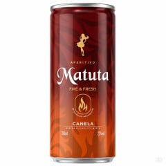 CACHAÇA MATUTA CANELA LATA 350 ML