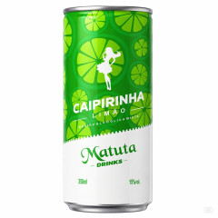 CACHAÇA MATUTA CAIPIRINHA LATA 350 ML
