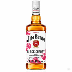WHISKY JIM BEAM BLACK CHERRY 1L