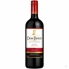 VINHO DOM BOSCO TINTO SUAVE 750 ML