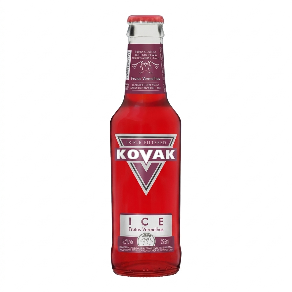 VODKA KOVAK ICE FRUTAS VERMELHAS 275 ML
