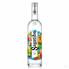CACHAÇA SAGATIBE PURA CRISTAL 700 ML
