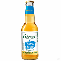 CERESER MAÇA ZERO E SEM ÁLCOOL LONGNECK 275 ML