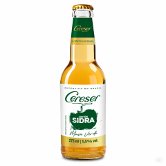 CERESER MAÇA VERDE COM ÁLCOOL LONG NECK 275 ML