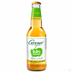 CERESER MAÇA VERDE SEM ÁLCOOL LONG NECK 275 ML