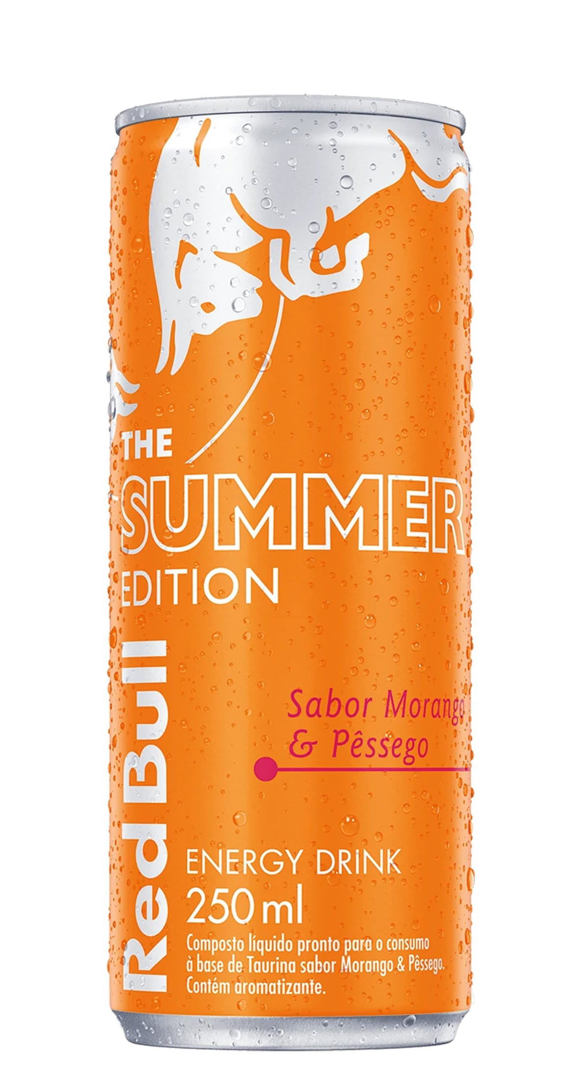 ENERGÉTICO RED BULL MORANGO E PÊSSEGO 250ML