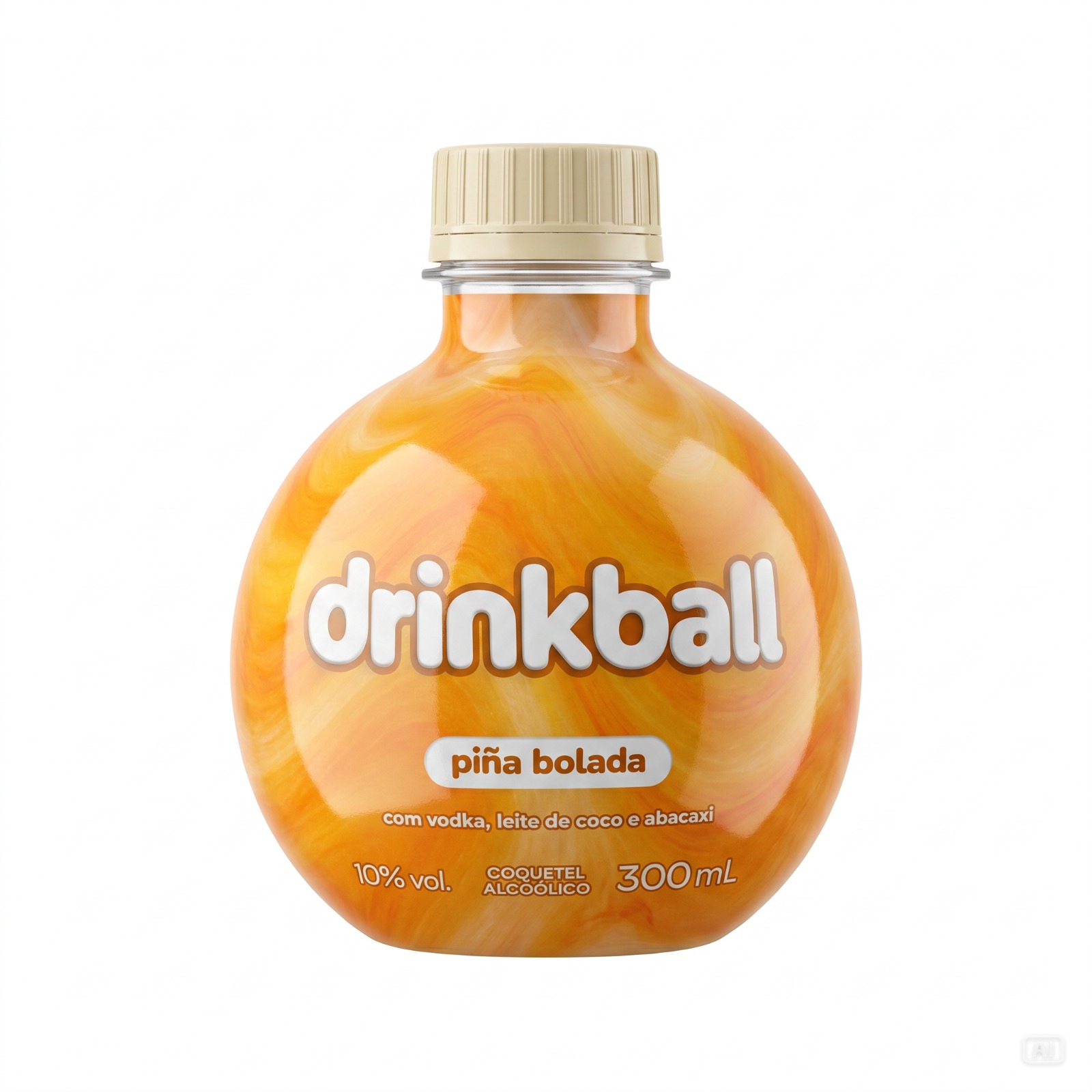 COQUETEL DRINK BALL PIÑA BOLADA
