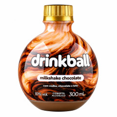 COQUETEL DRINK BALL MILKSHAKE CHOCOLATE 300ML