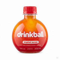COQUETEL DRINK BALL TROPICAL SUNSET 300ML