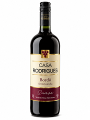 VINHO CASA RODRIGUES  BORDÔ SUAVE 1L