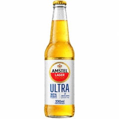 CERVEJA AMSTEL ULTRA  LONG NECK 330ML