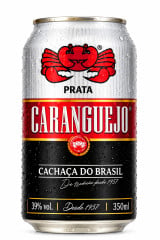 CACHAÇA CARANGUEJO PRATA LATA 350 ML
