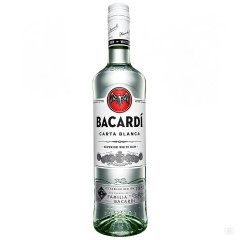 RUM BACARDI CARTA BRANCA 980ML