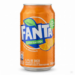 REFRIGERANTE FANTA LATA 350ML