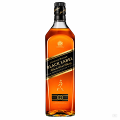 WHISKY JHONNIE WALKER BLACK LABEL 1L