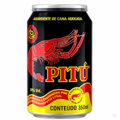 CACHACA PITÚ LATA 350 ML