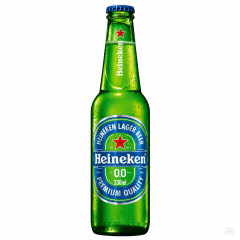 CERVEJA HEINEKEN ZERO ÁLCOOL LONG NECK 330ML