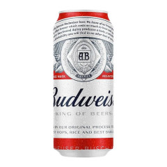 CERVEJA BUDWEISER LATÃO 473 ML
