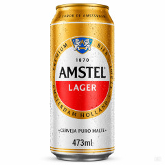 CERVEJA AMSTEL LATÃO 473 ML